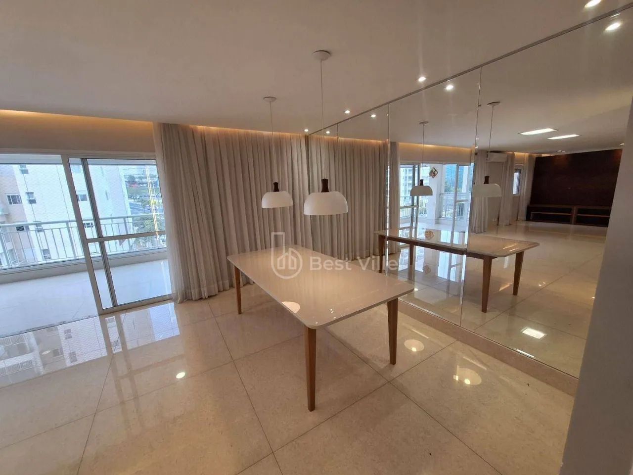 Apartamento com 3 dormitórios para alugar, 158 m² por R$ 15.980/mês - Edifício Ghaia, Alph - Foto 9