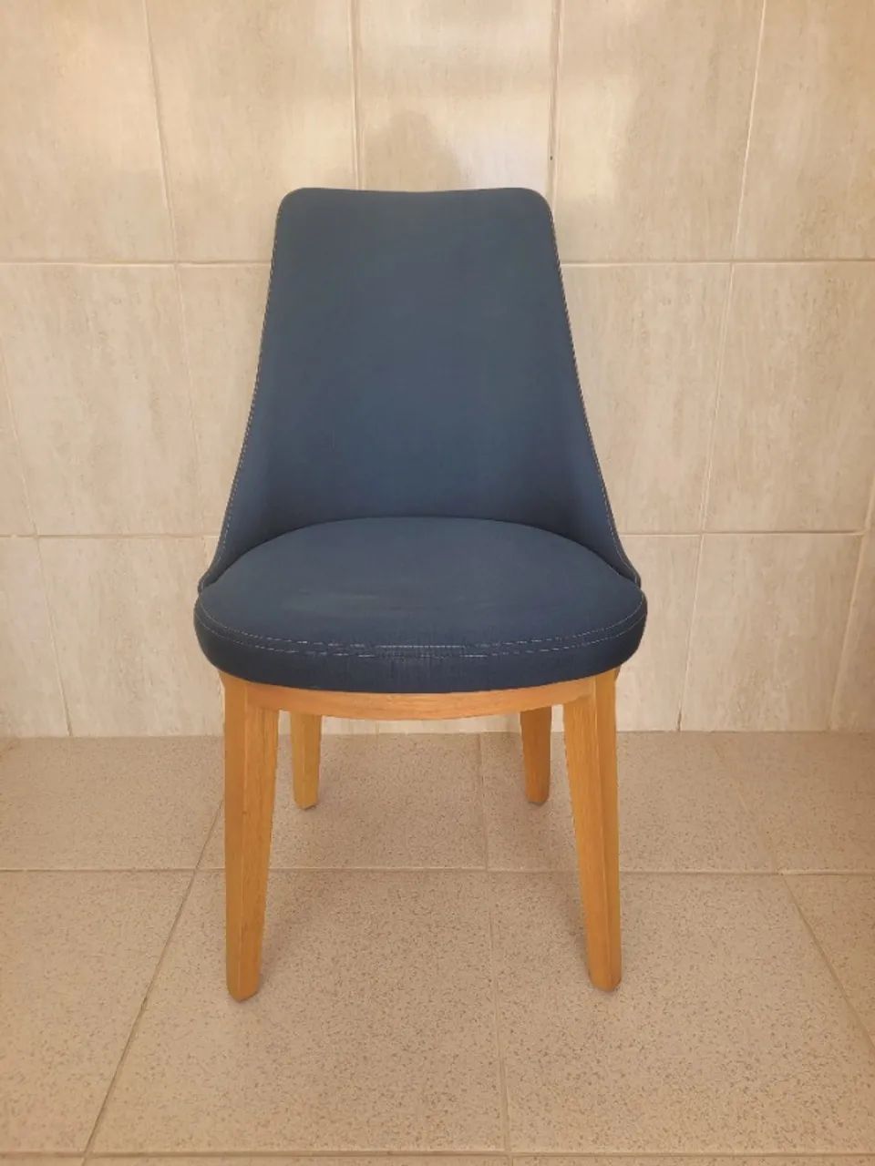 CADEIRA ALANA Azul- TOK&STOK