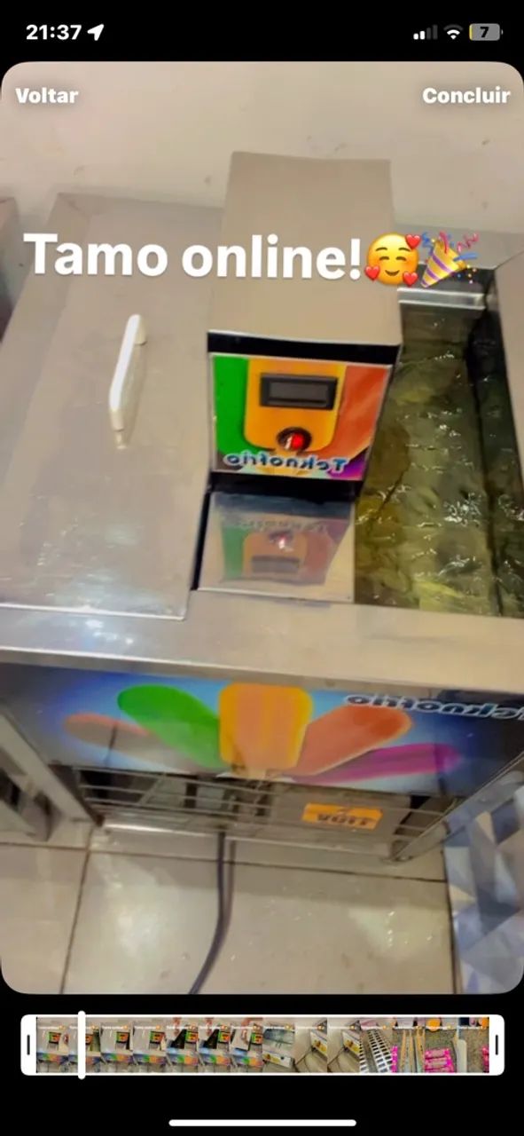 Máquina conjugada picolé e sorvete, e 2 formas de picolé  - Foto 3
