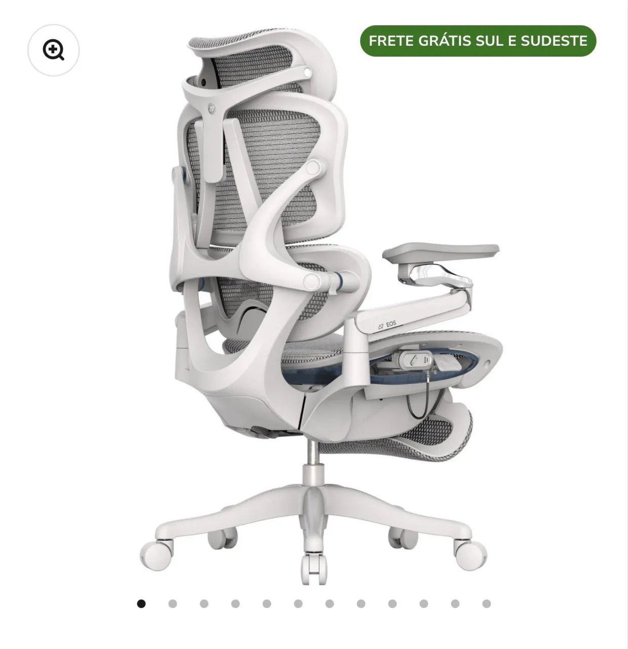 CADEIRA GAMER EOS ELEMENTS ERGONÔMICA ELÉTRICA - Foto 5