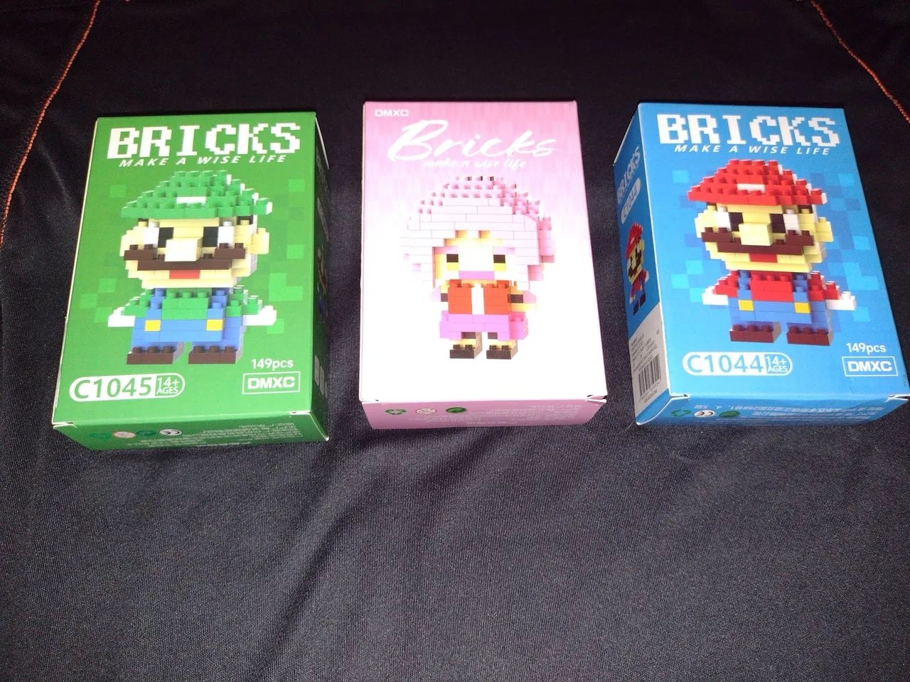 BRICKS - mini blocos de montar - Super Mário
