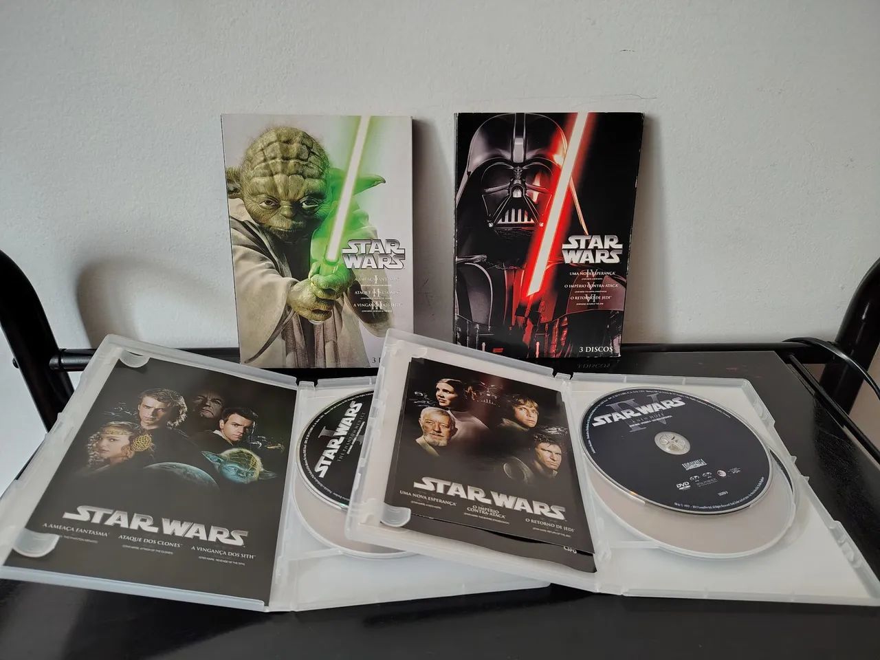 dvds star wars coleção 6 discos  - Foto 2
