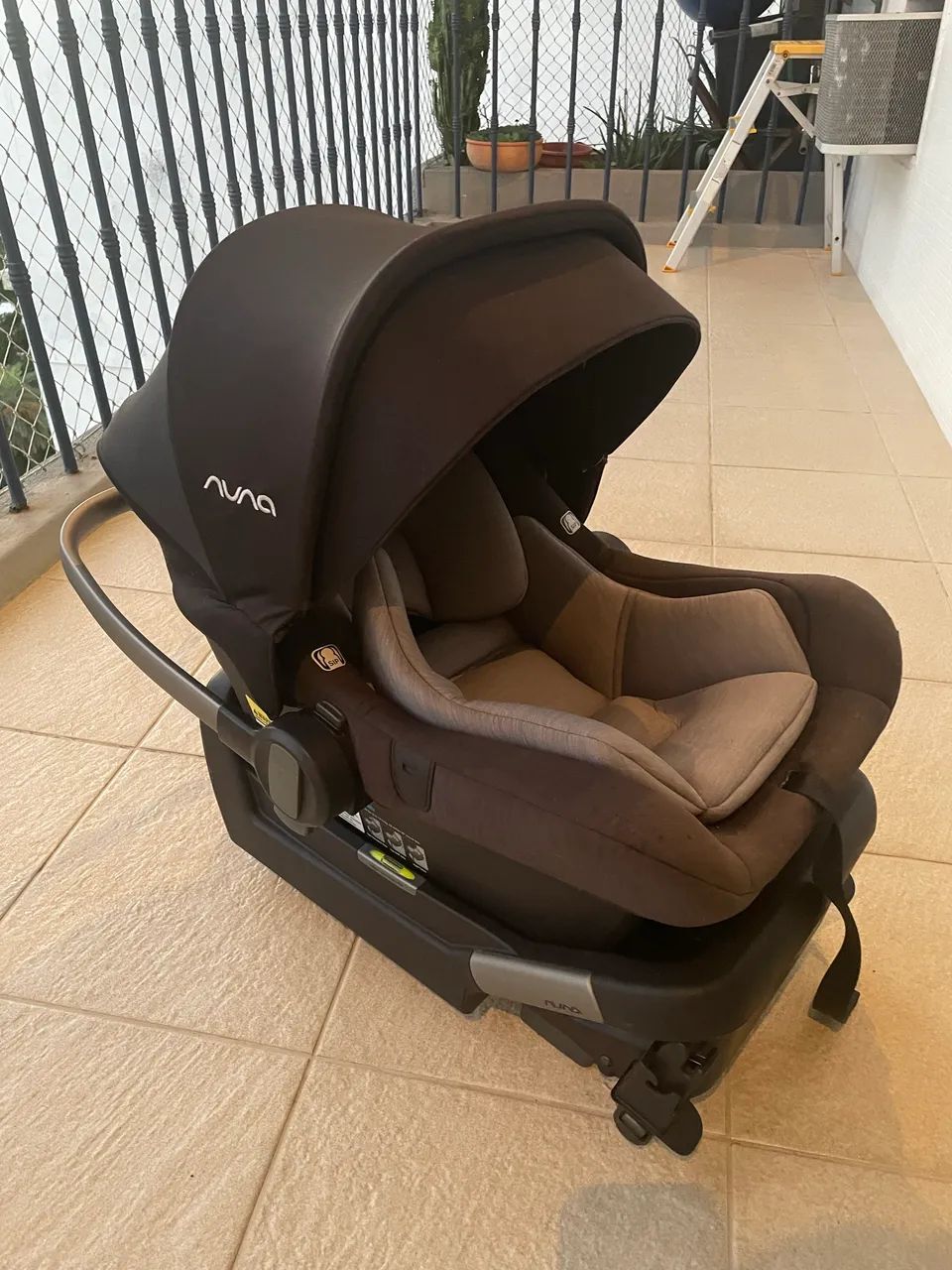 Bebê Conforto Nuna + Base Carro (Usado) - Foto 2