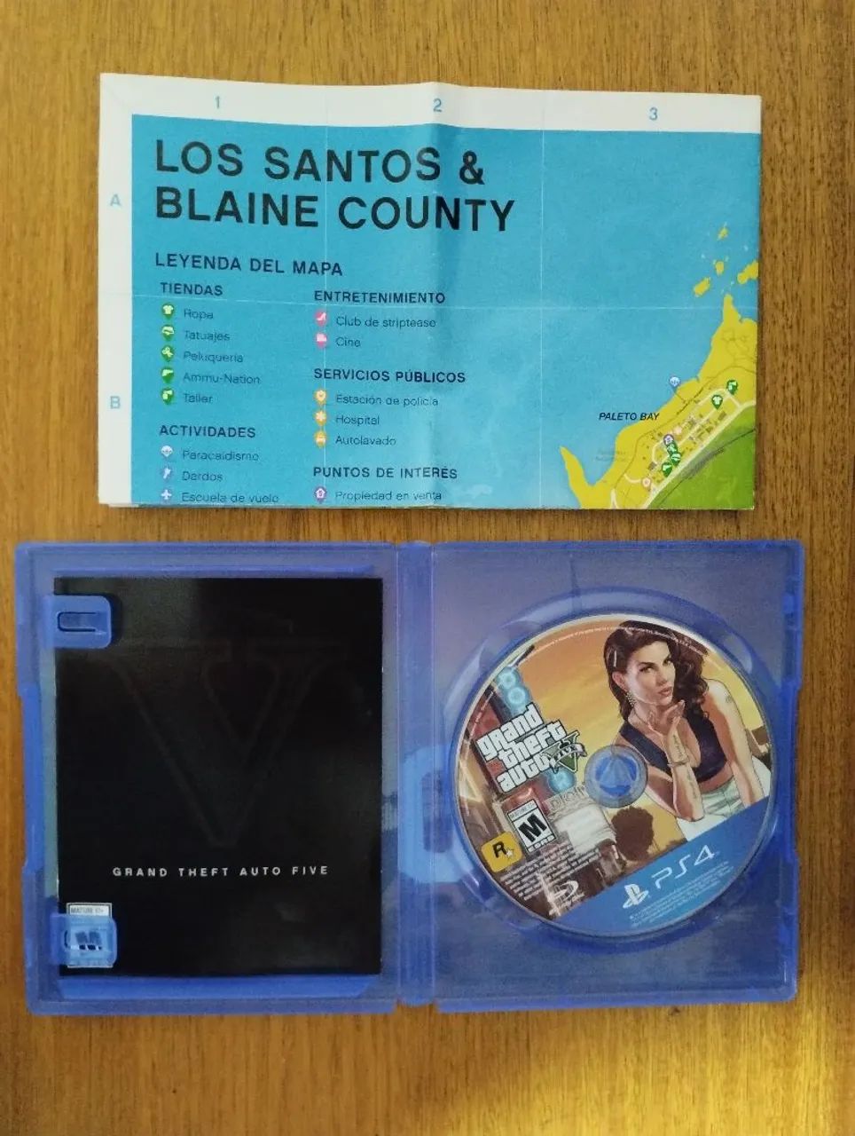 GTA V PS4 completo com mapa - Foto 2