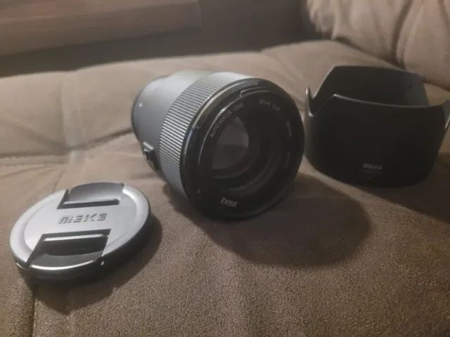 Lente Meike 85mm f/1.8 AF Sony E-Mount - Foco Automático e Bokeh Profissional - Foto 2