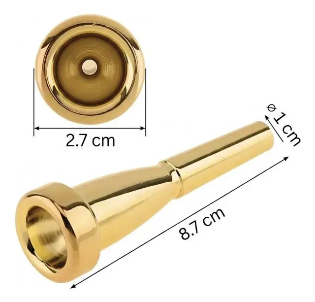 Bocal para Trompete 3C - Promoção | Produto Novo - Foto 6