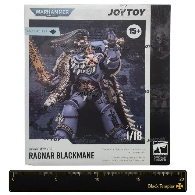 Ragnar BlackMane WarHammer 40k 1/18 - JoyToy Action Figure