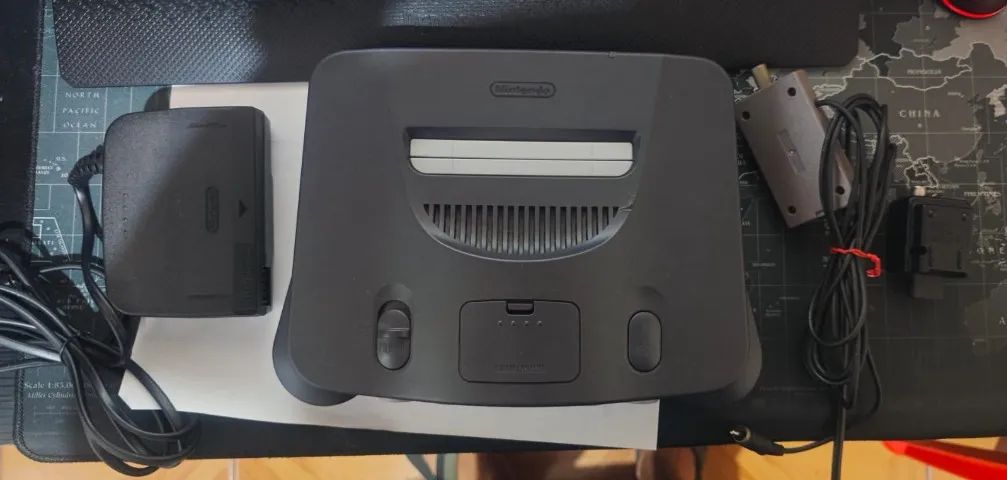NINTENDO 64 ORIGINAL GRADIENTE NUSM:001(BRA) FUNCIONANDO 100% 