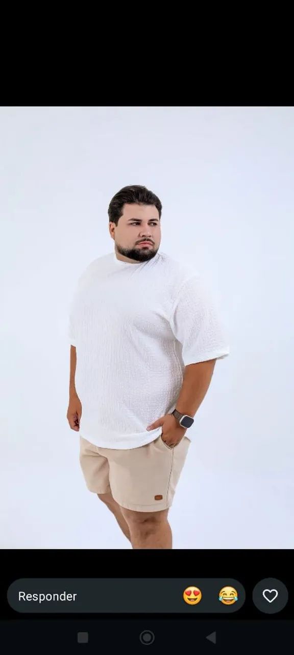 camisas plus sizes do g1 ao g4