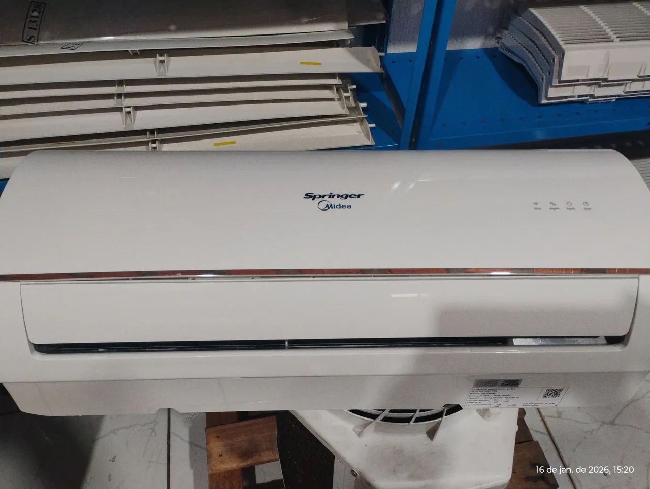 AR CONDICIONADO COMPLETO 9000BTU 220V - Foto 4