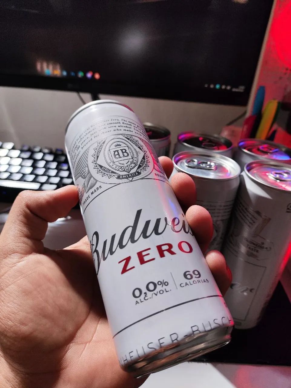 CERVEJA 6Un. BUDWEISER SLEEK 350ML - Foto 3