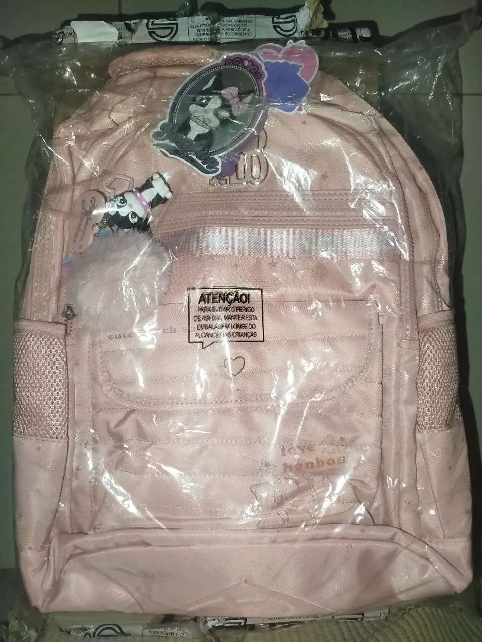 Mochila Rebeca bombom 
