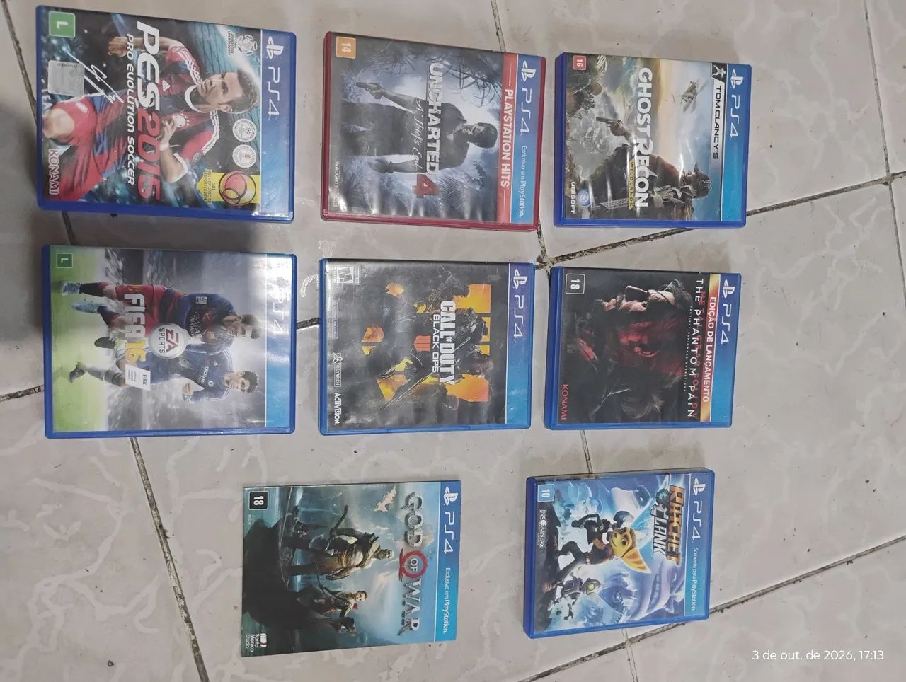 Ps4 jogos