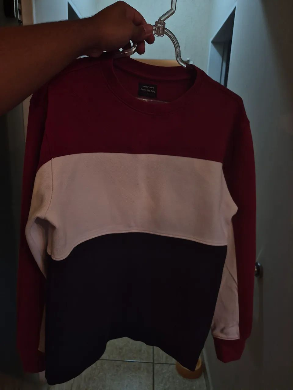 Blusa de frio listrada - Foto 3