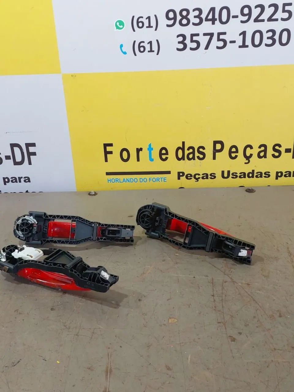 Kit Jogo Maçaneta Externa Da Porta Do Spacefox Crossfox Voyage Gol