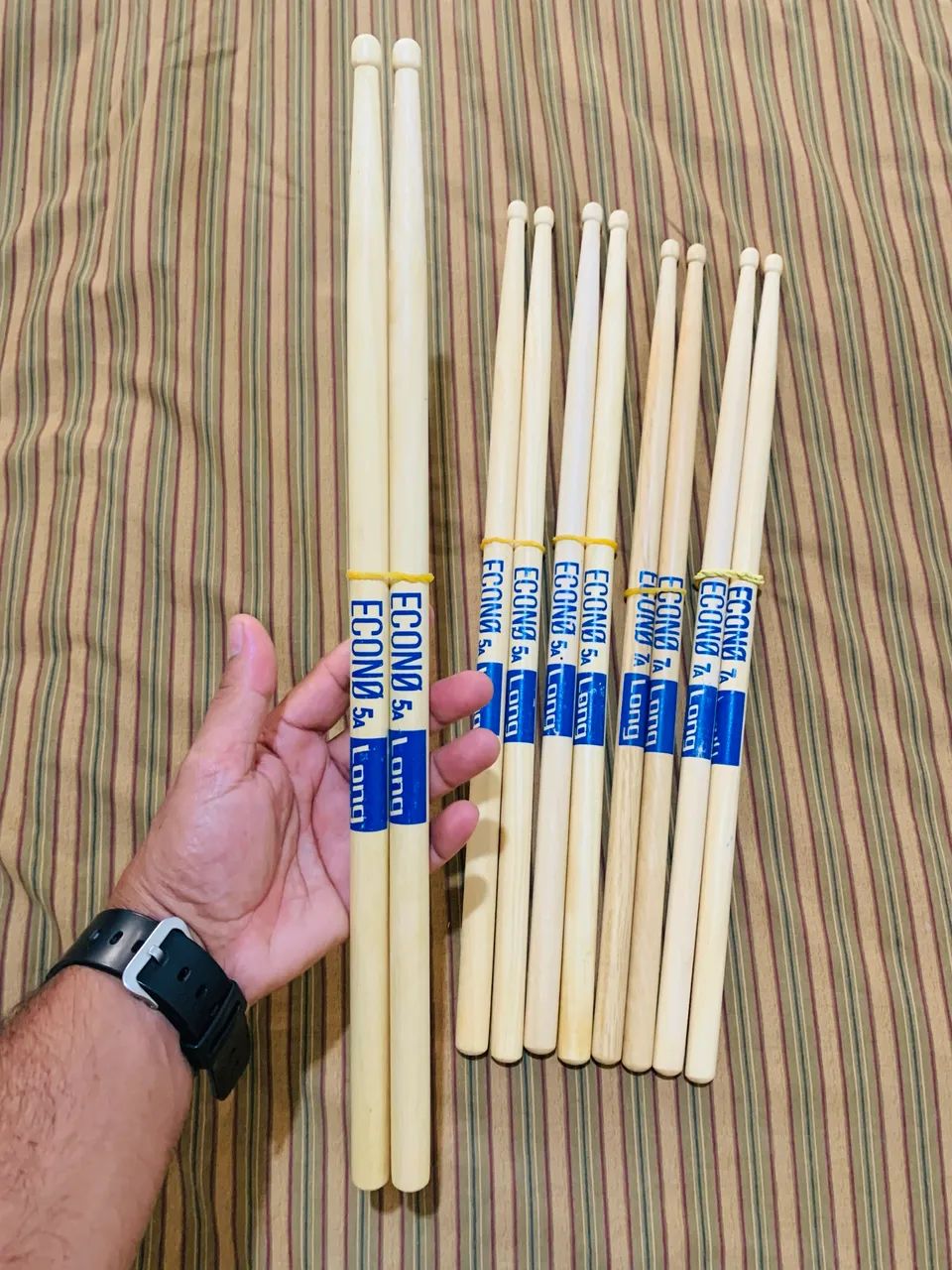 Baquetas Econo long 7a marfim top!  - Foto 5