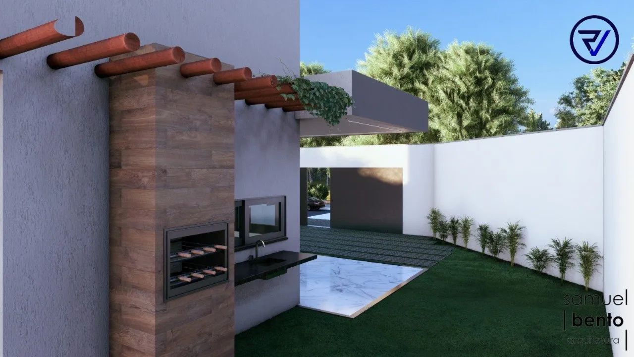 Casa Plana de Esquina no Eusébio | 3 Suítes | 110m - Foto 4
