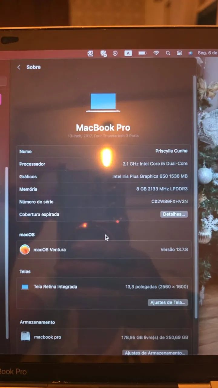 Parcelo Macbook Pró 2017  - Foto 5