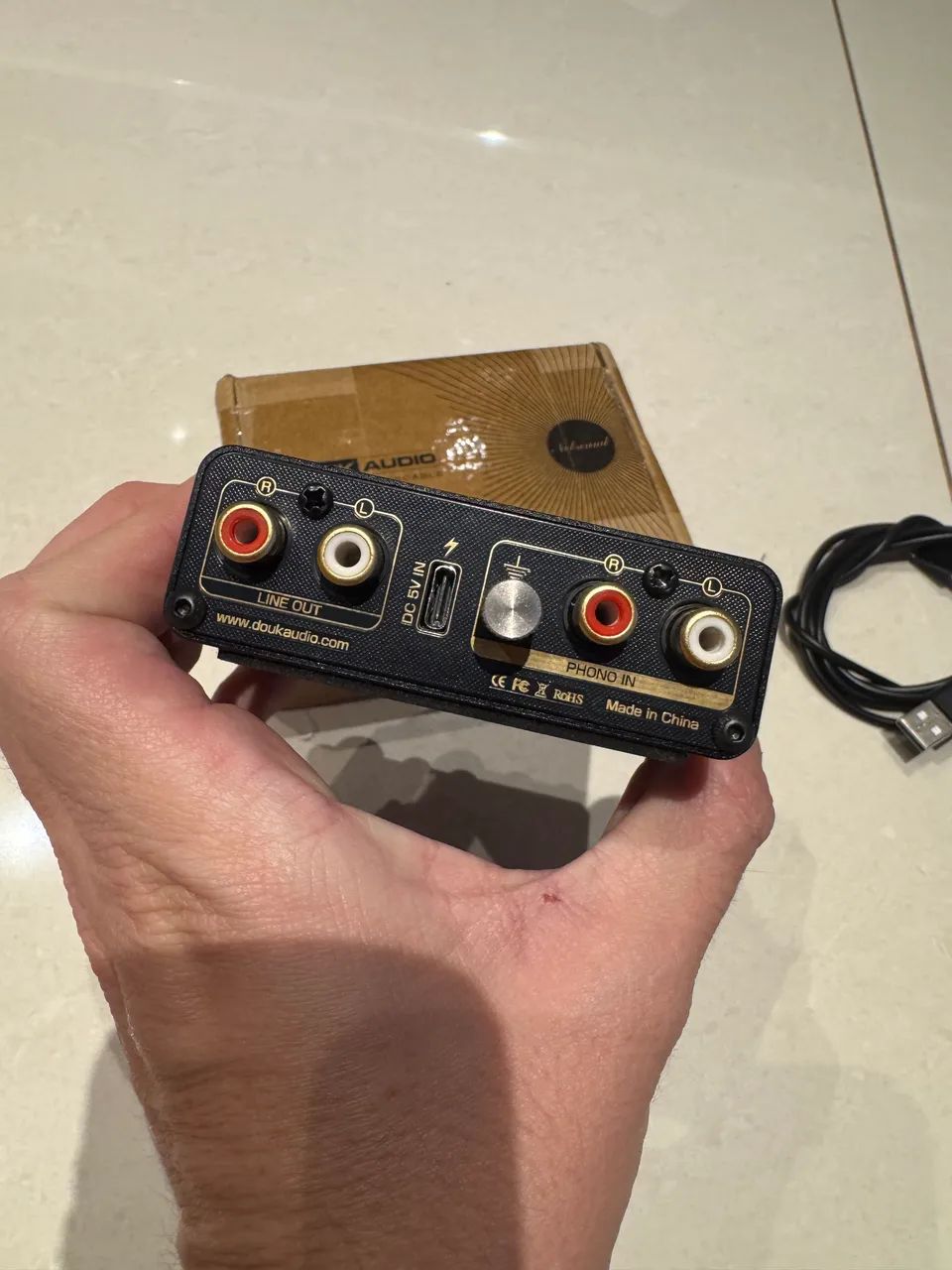 Pré Amplificador Douk Audio T14-EQ Stereo - Foto 3
