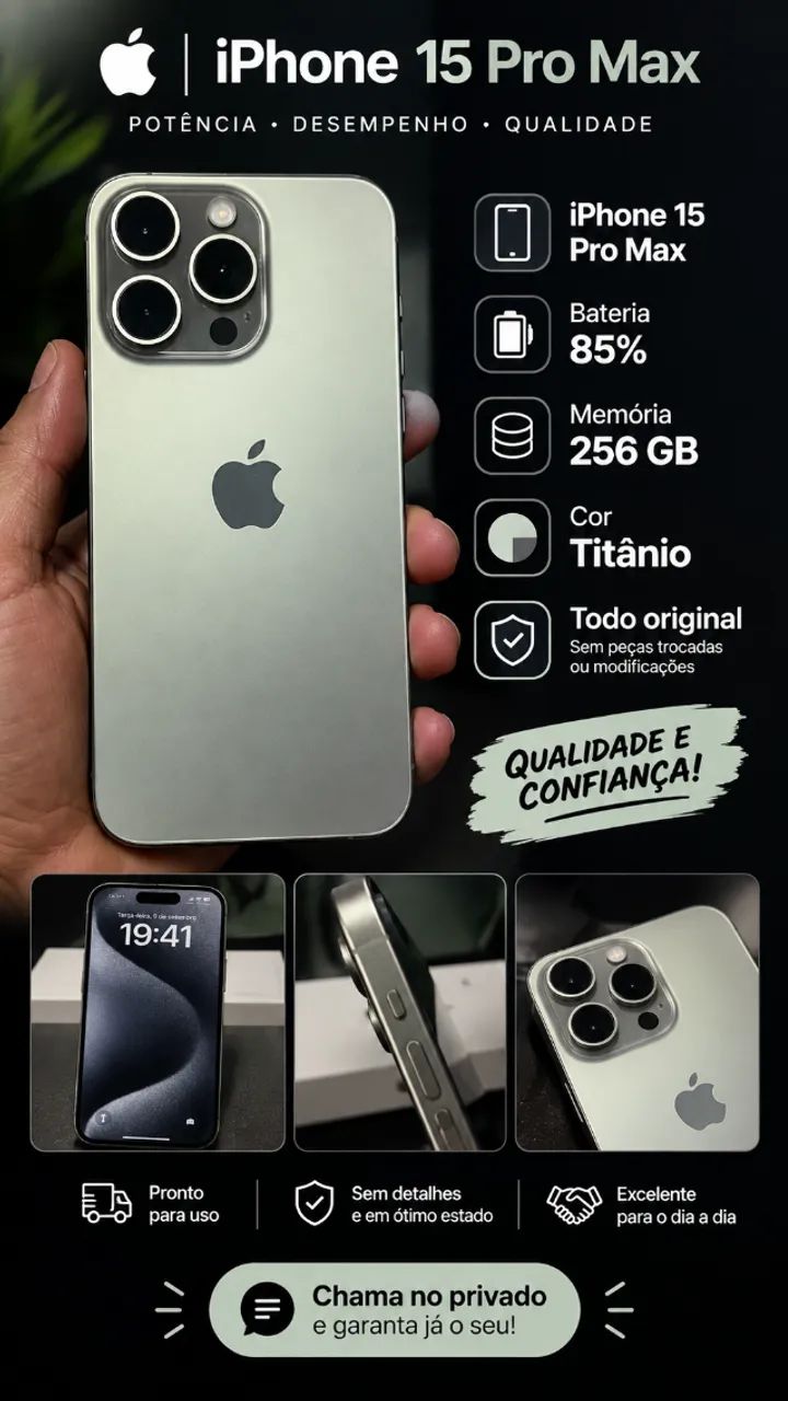 iPhone 15 pro max - Foto 2