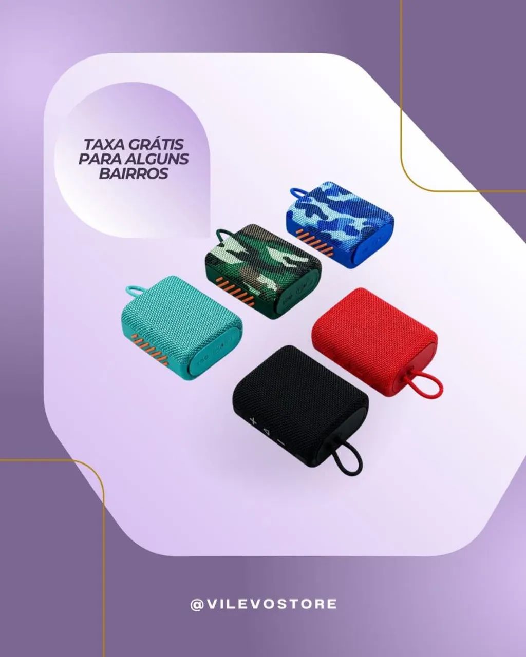 MINI CAIXA DE SOM BLUETOOTH GO3