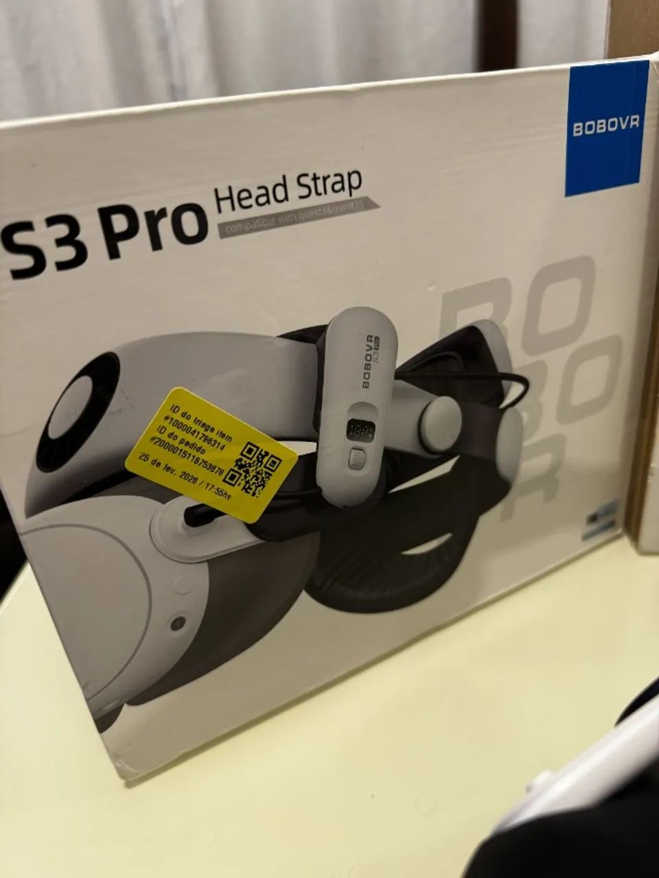 Meta Quest 3 512gb + Proteções + Bobovr S3 Pro + Case - Peças e