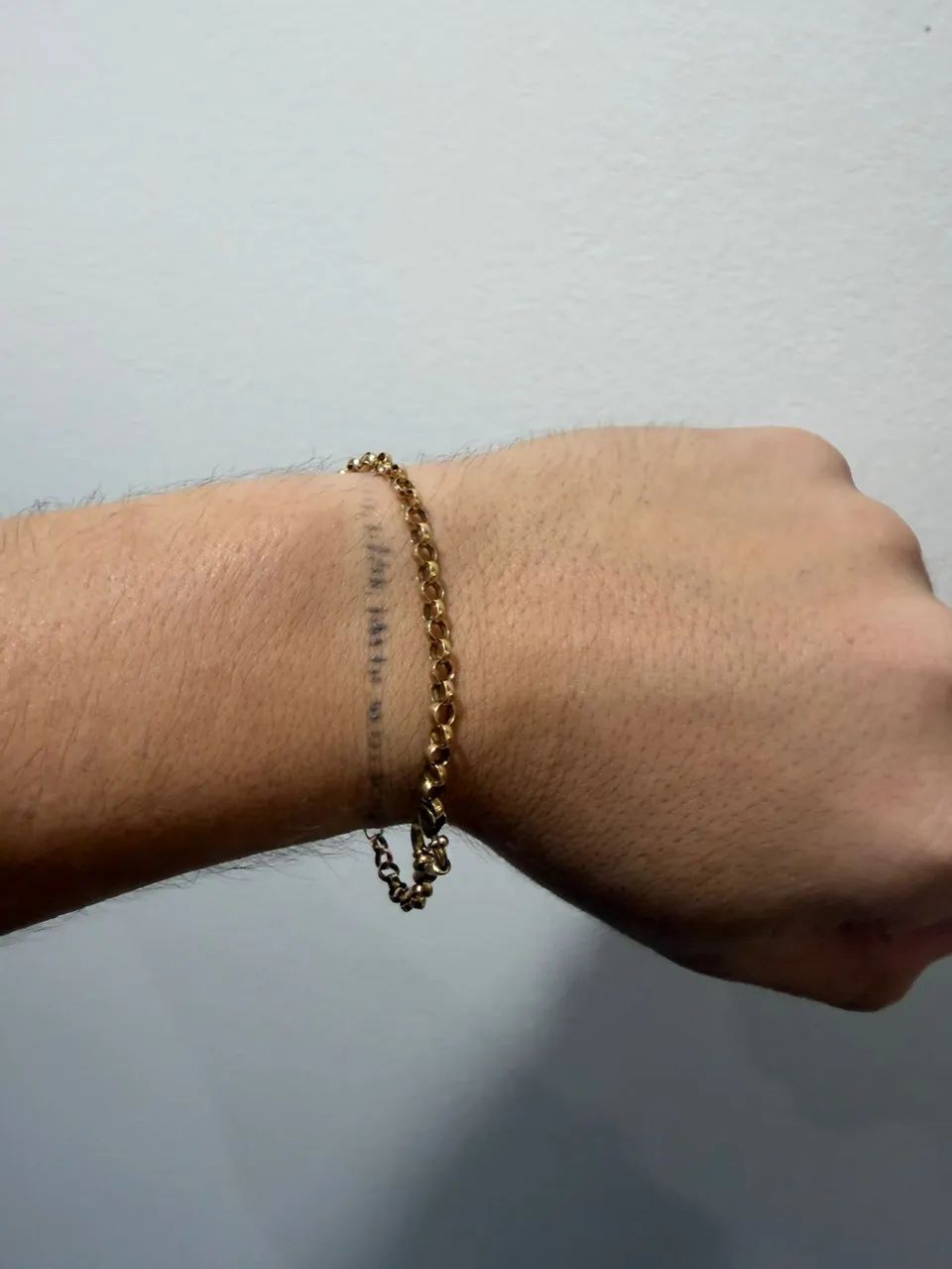 Pulseira ouro 18k italiana