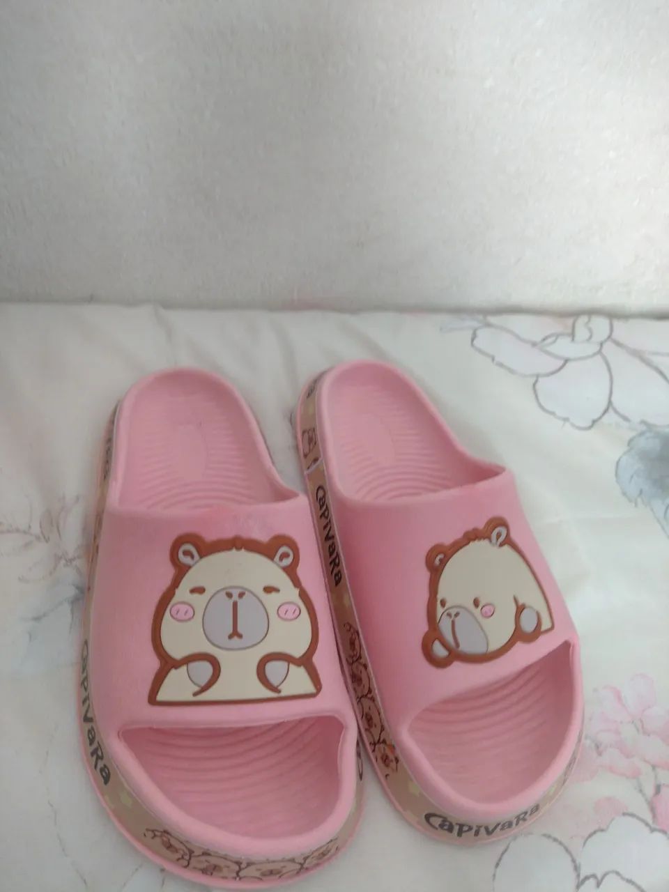 Chinelo Infantil Menina de Capivara  - Foto 3