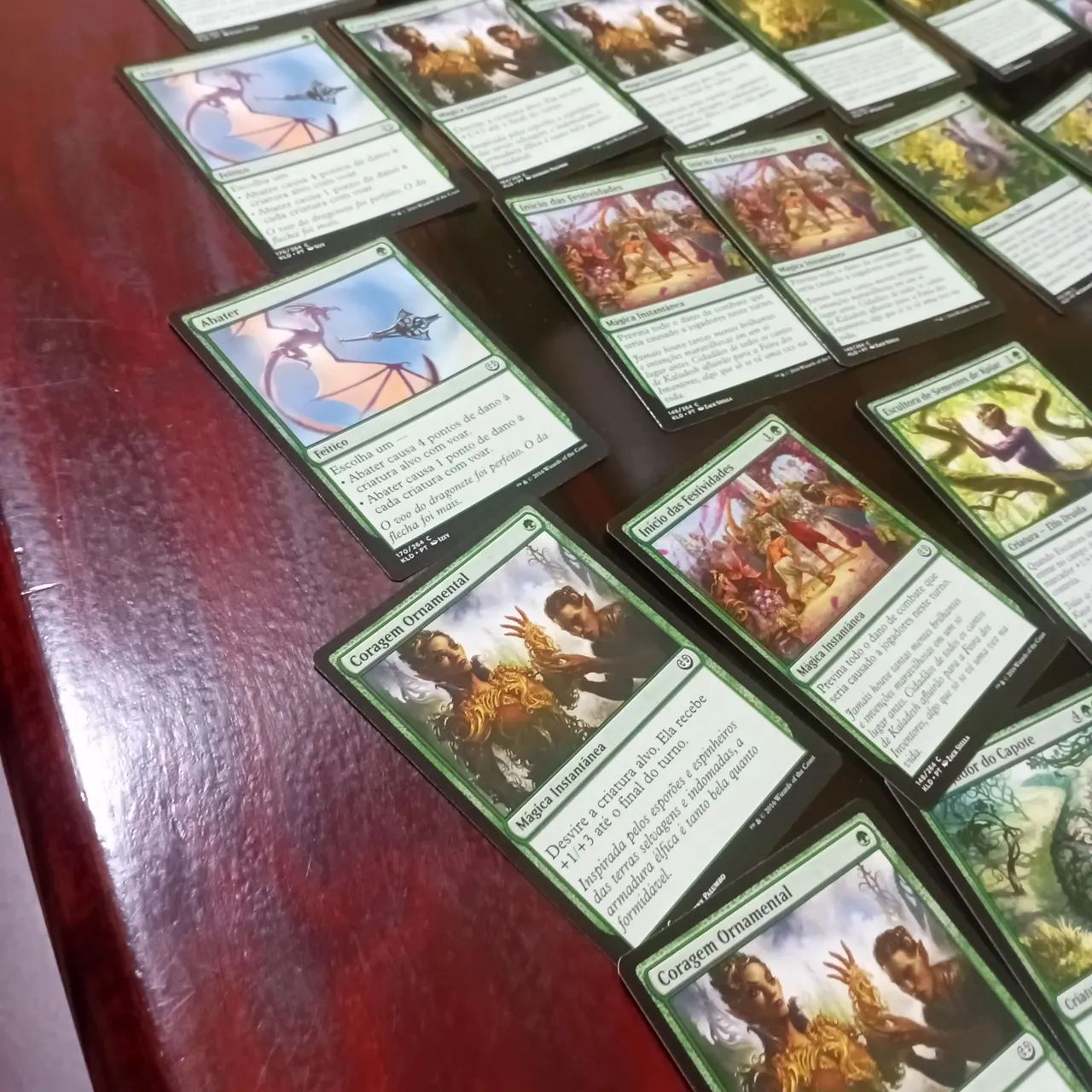 Deck Magic The Gathering Verde - Mono Green Casual (61 cartas) - Foto 2