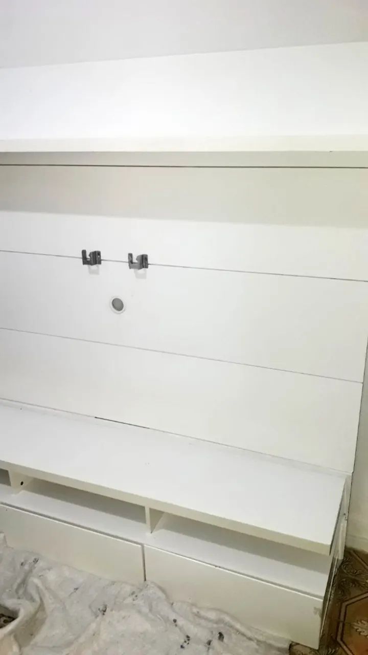Rack suspenso branco em perfeito estado  - Foto 3