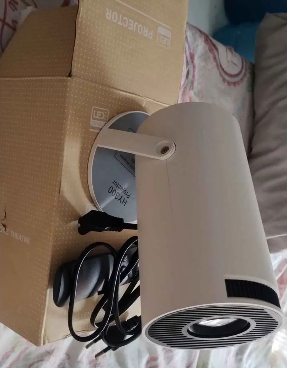 Projetor HY300 4K/HD Android - Foto 3