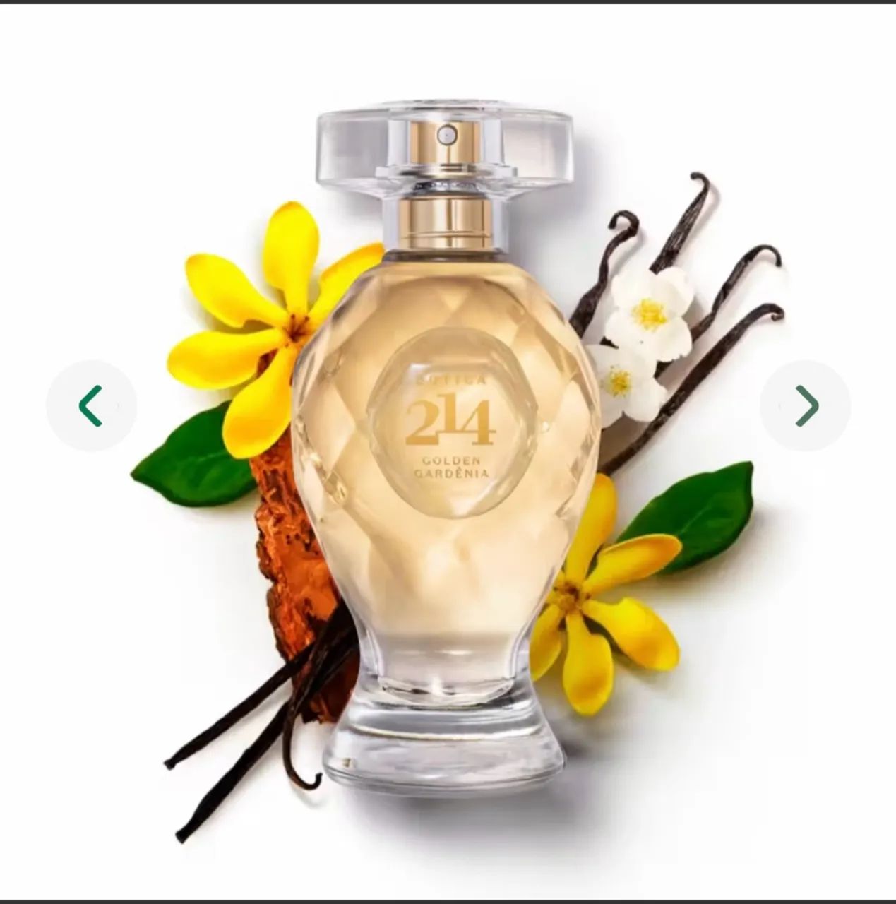Botica 214 Golden Gardênia Eau De Parfum 75ml - Foto 4