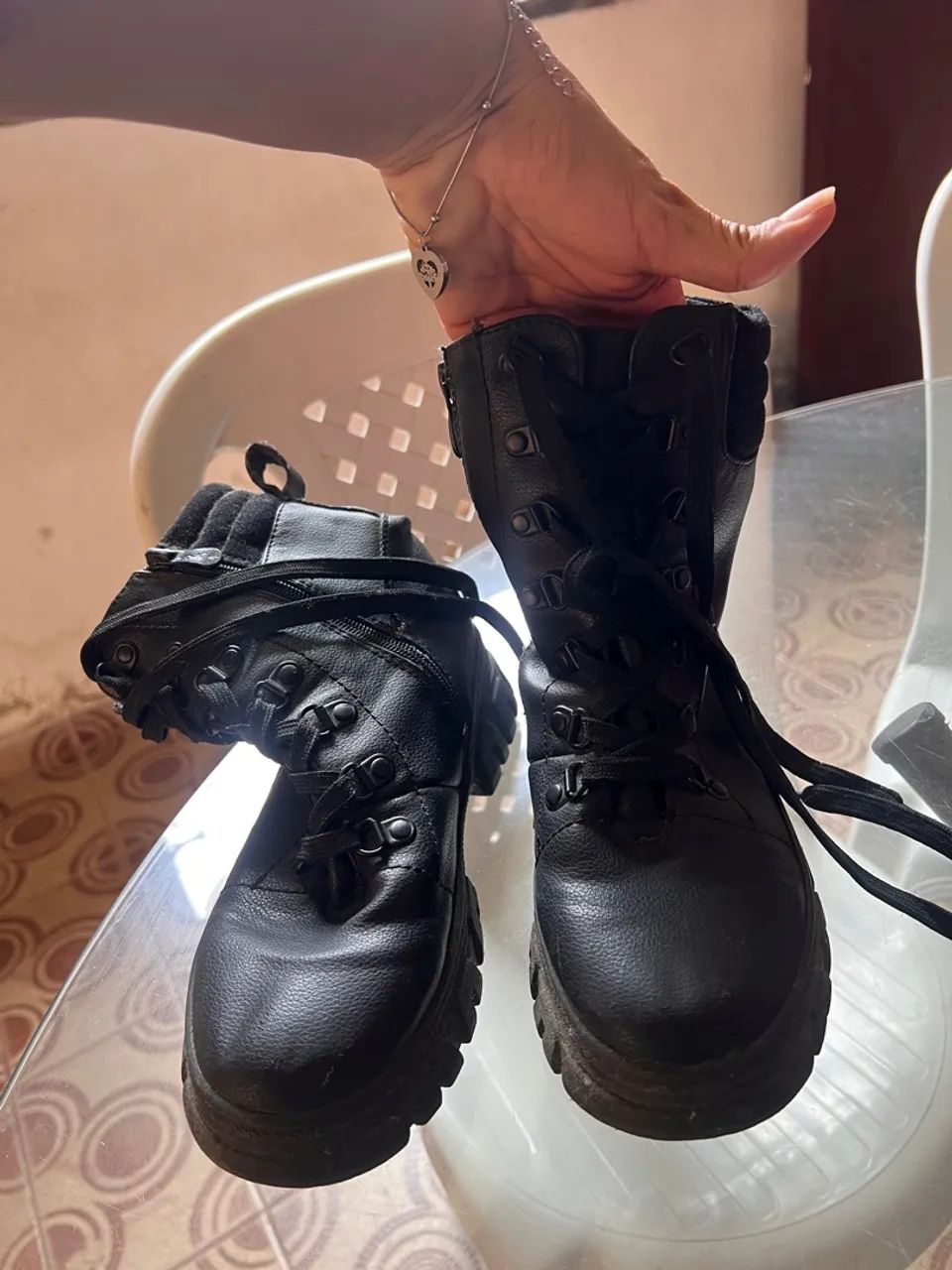 Bota coturno - Foto 2