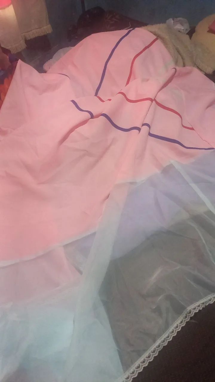 Colcha Rosa e Roxa à Venda ? - Foto 2