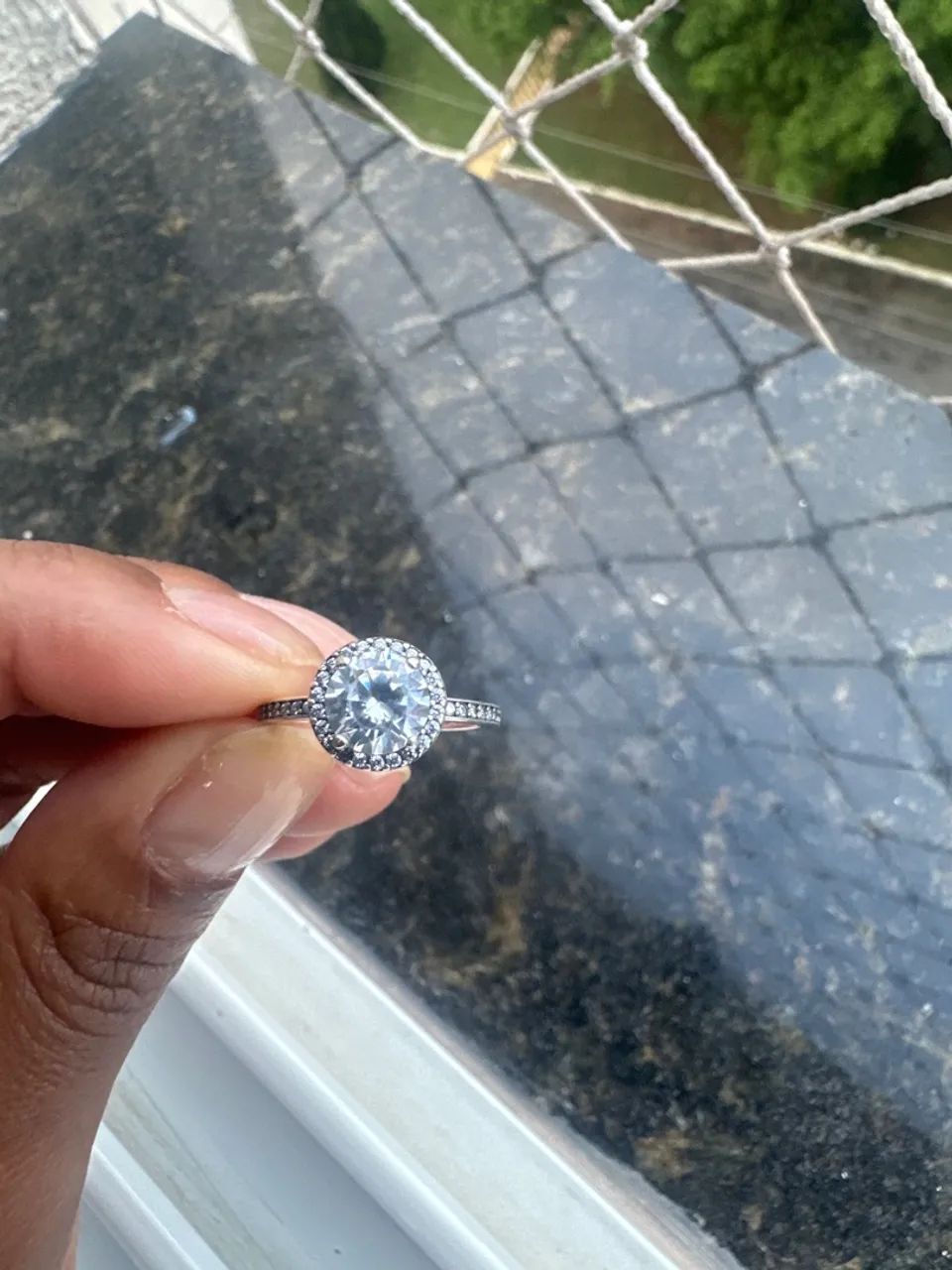 Anel pandora original 