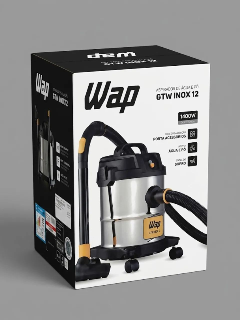 WAP Aspirador de Pó e Água Barril