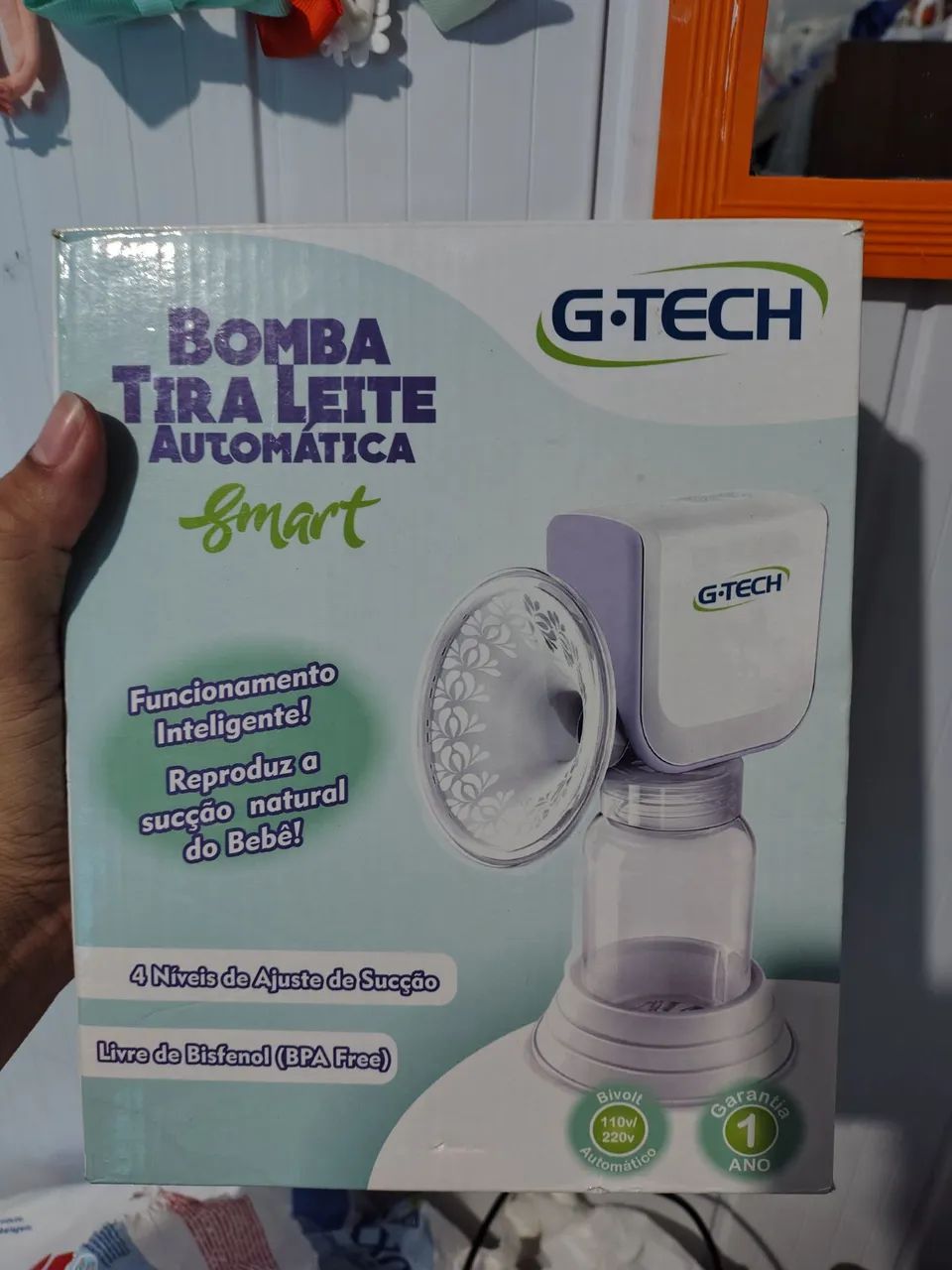 Tira leite elétrica g-tech  - Foto 3