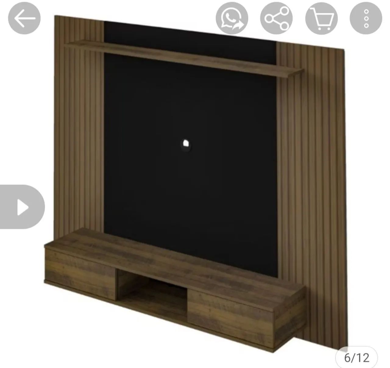 Painel Nevada Artely para TV de até 75 polegadas (novo na caixa) - Foto 3