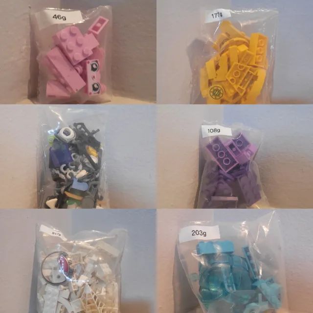 LEGO Sortidos - Diversas Cores e Modelos