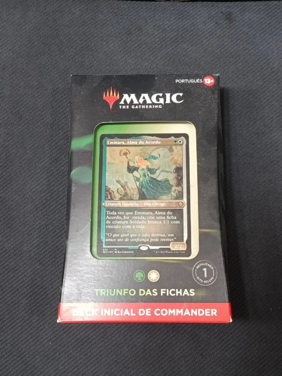 Deck Inicial de Commander - Triunfo das Fichas (LACRADO)
