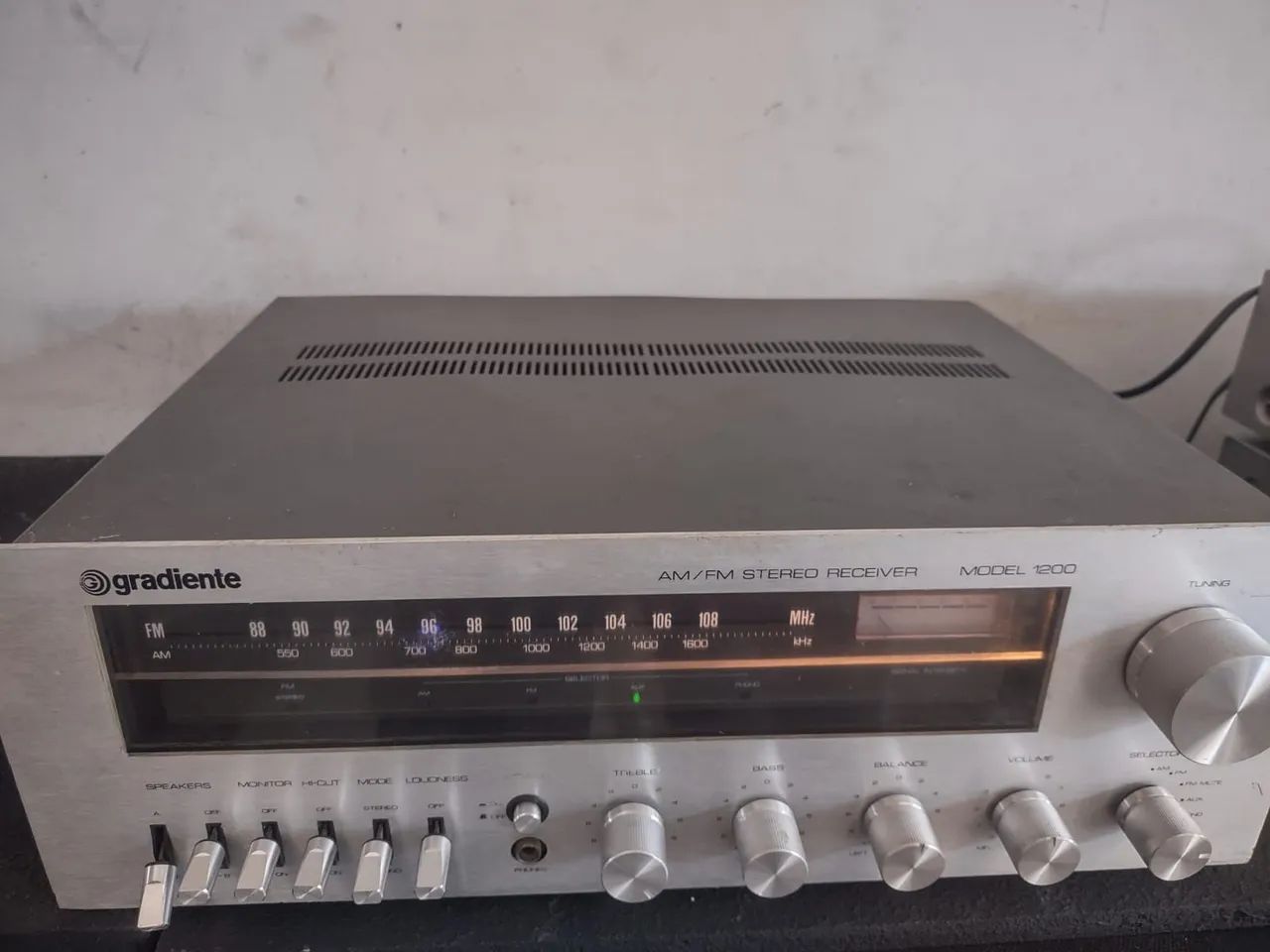 Vendo reciver gradiente model 1200