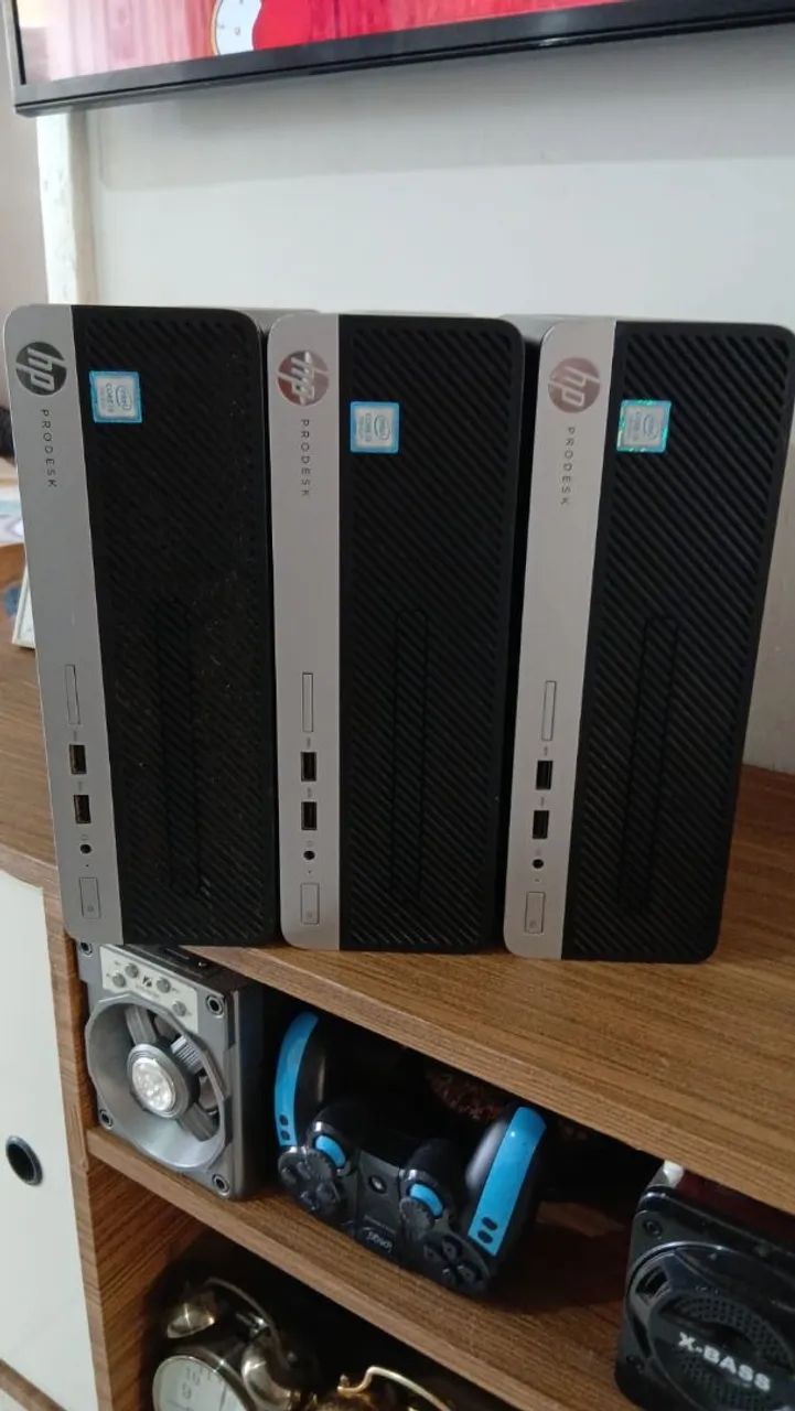 Lote com 3 CPUs HP i3 de sétima 