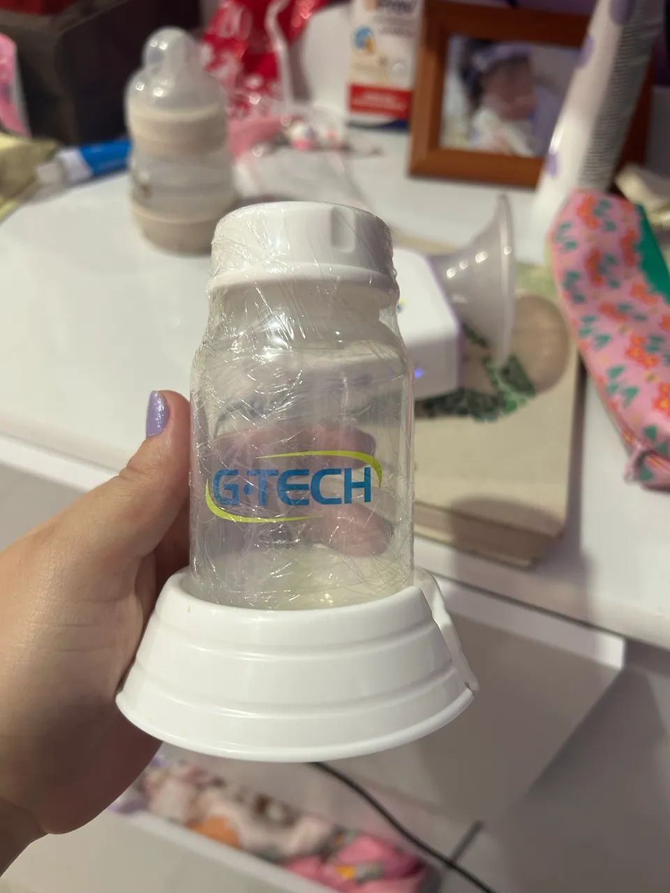 BOMBA EXTRATORA DE LEITE-GTECH (NOVA) - Foto 2