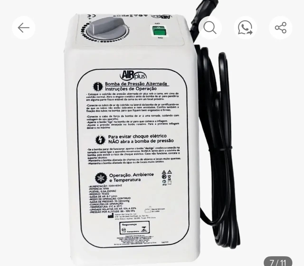Colchão hospitalar 