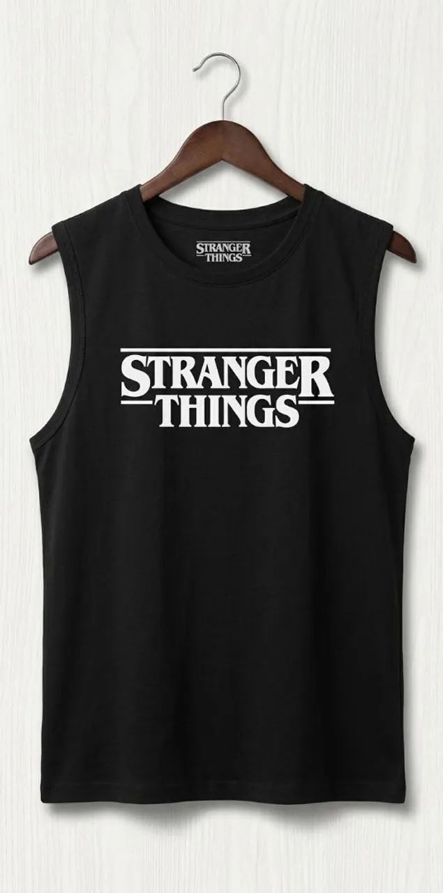 Camiseta Regata Stranger Things