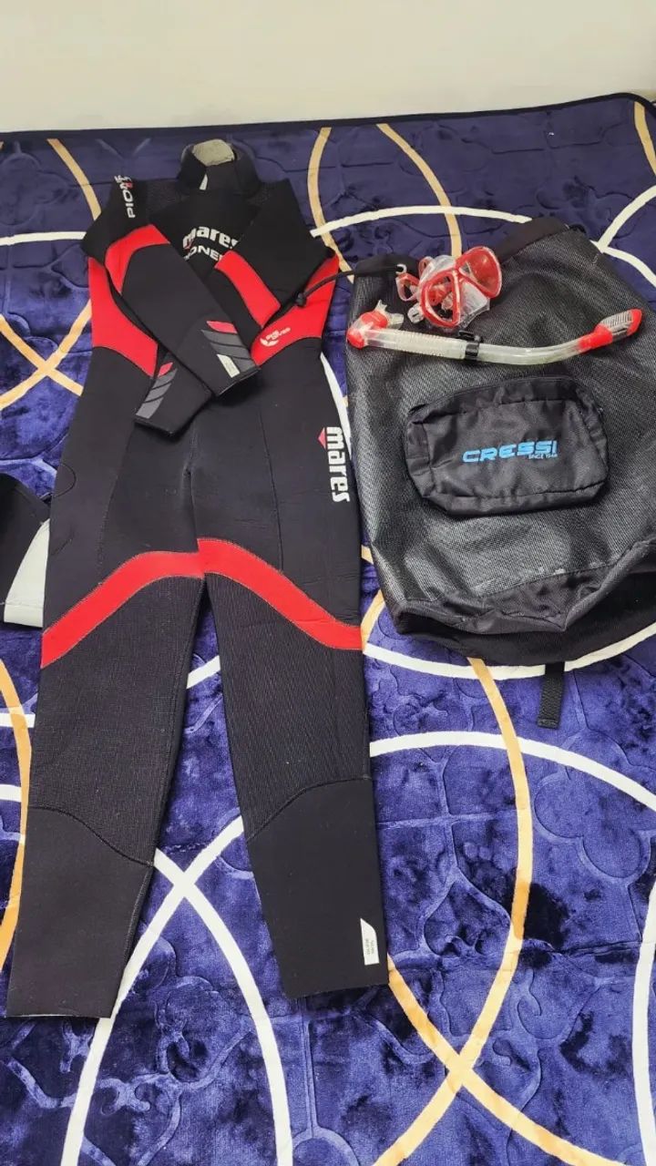 Kit de Mergulho + [BÔNUS] Bolsa Mesh Bag - Foto 6