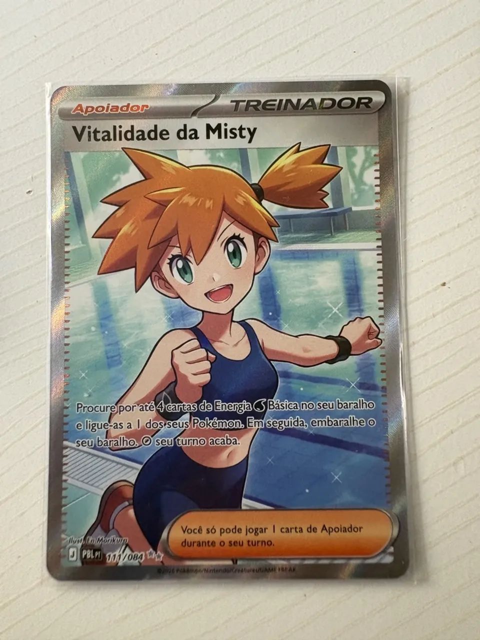 Cartas Pokémon TCG Misty e Goldeen coleção nova - Foto 2