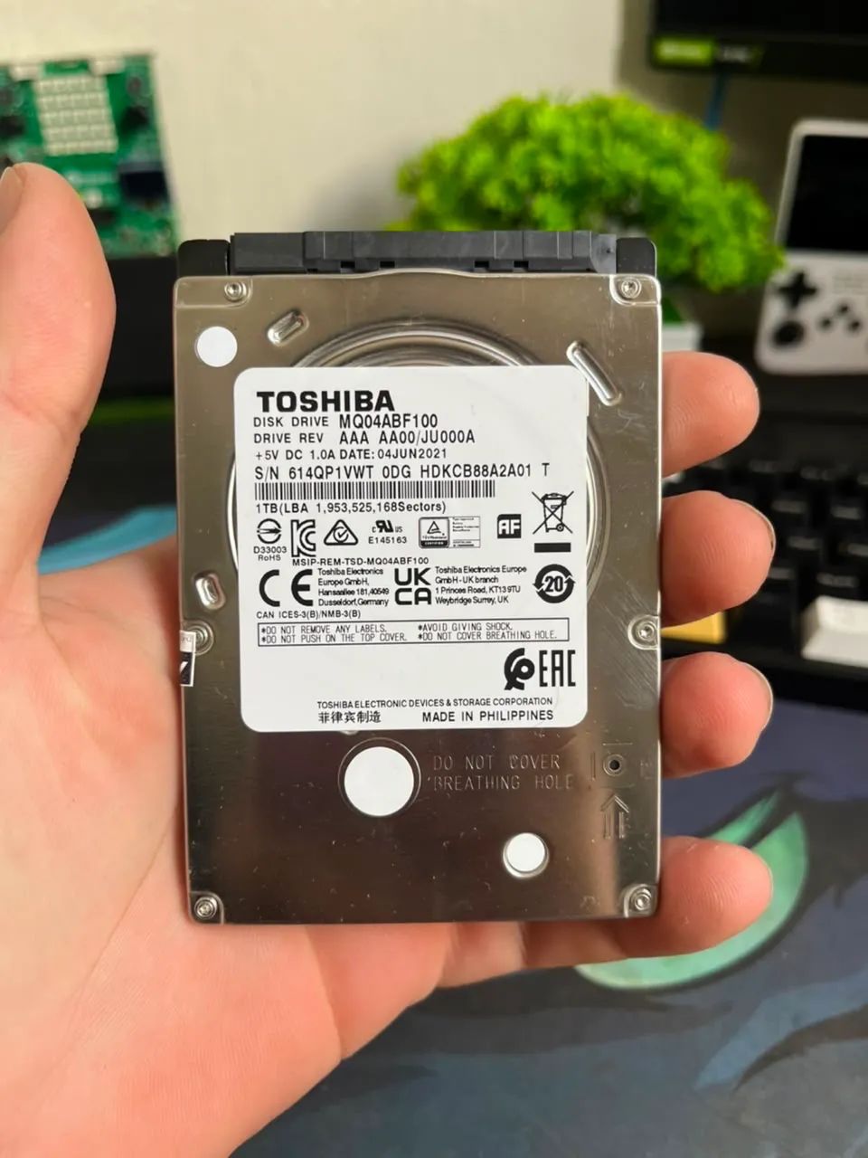 HD Notebook 1TB (100%)