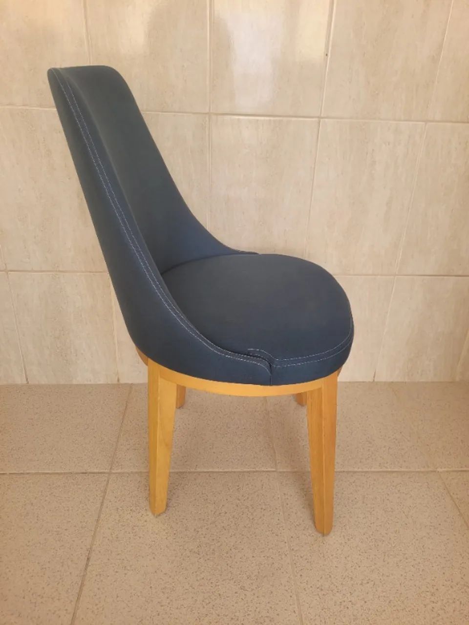 CADEIRA ALANA Azul- TOK&STOK - Foto 3