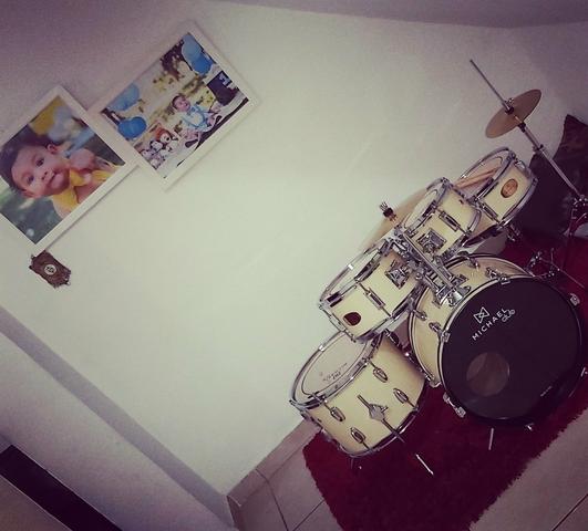 Bateria Michael Acústica Infantil